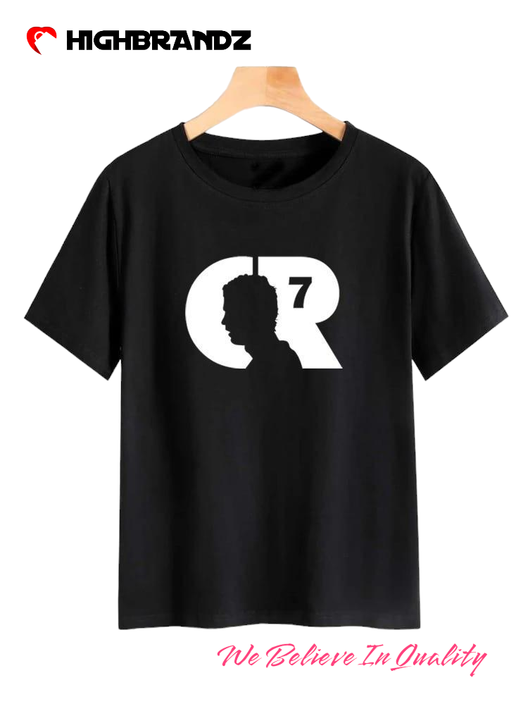 Unisex Cotton Printed T-Shirt CR7