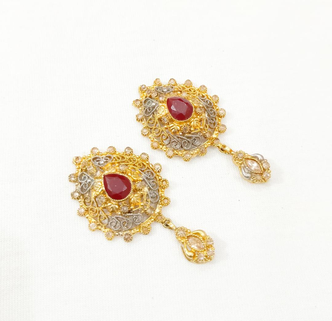 Hyderabadi Gold Plated Earrings 79