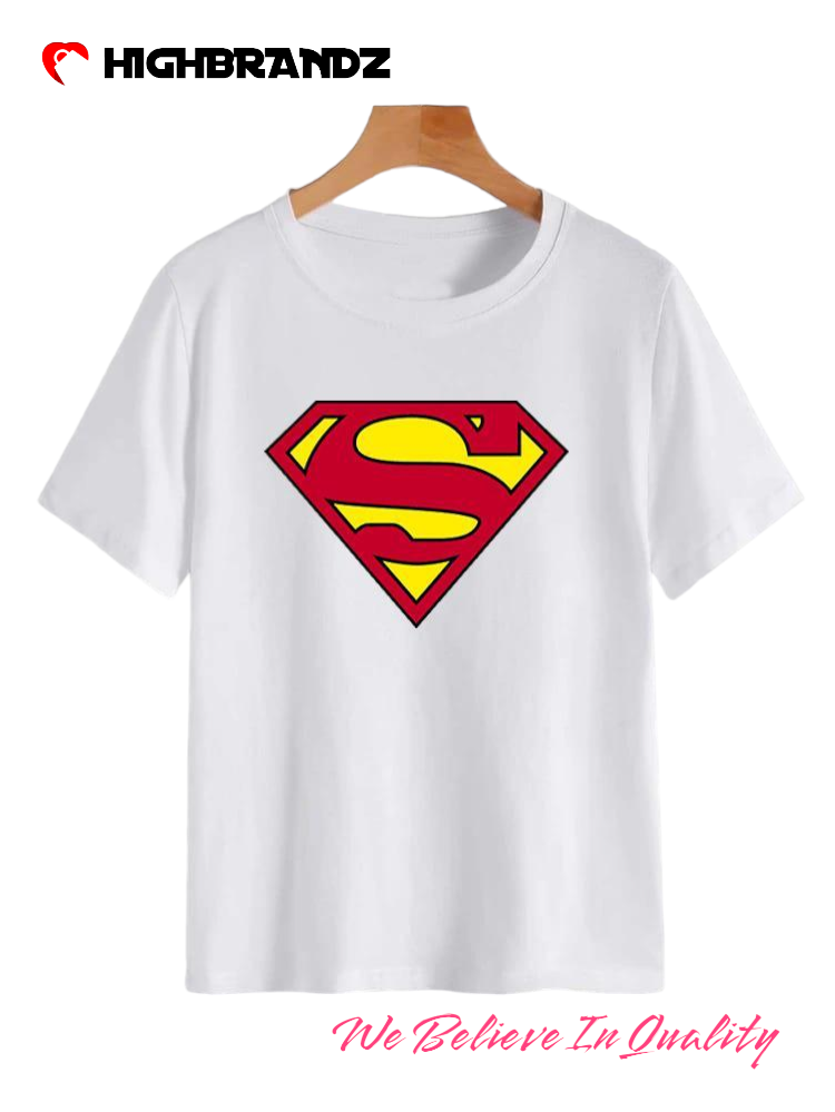 Unisex Cotton Printed T-Shirt Superman