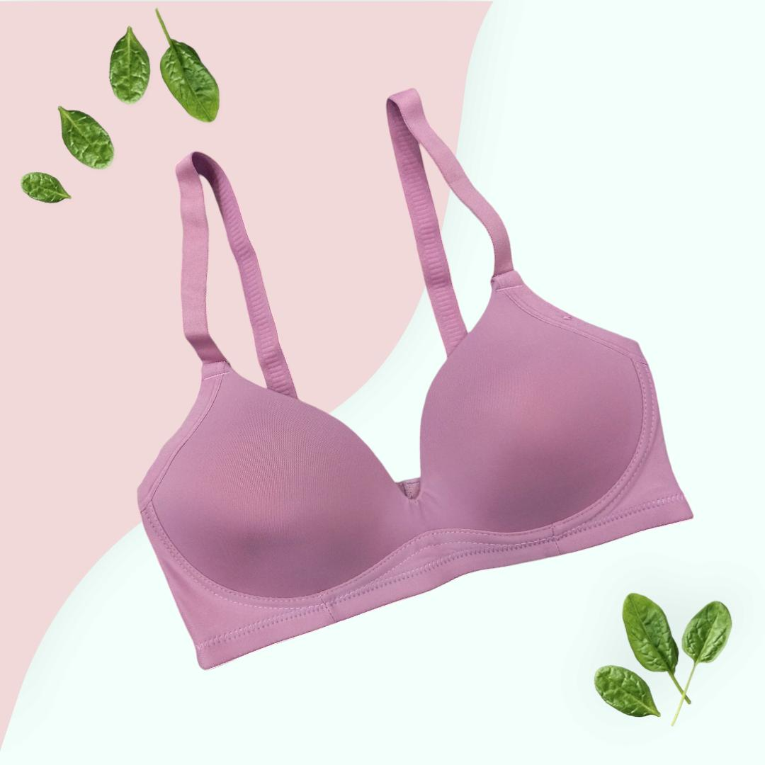 Silk Plain Comfortable & Lightweight Padded Bra 41