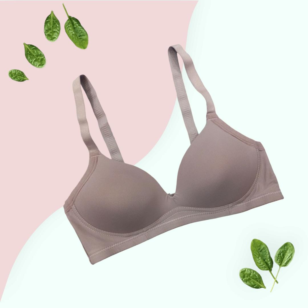 Silk Plain Comfortable & Lightweight Padded Bra 45