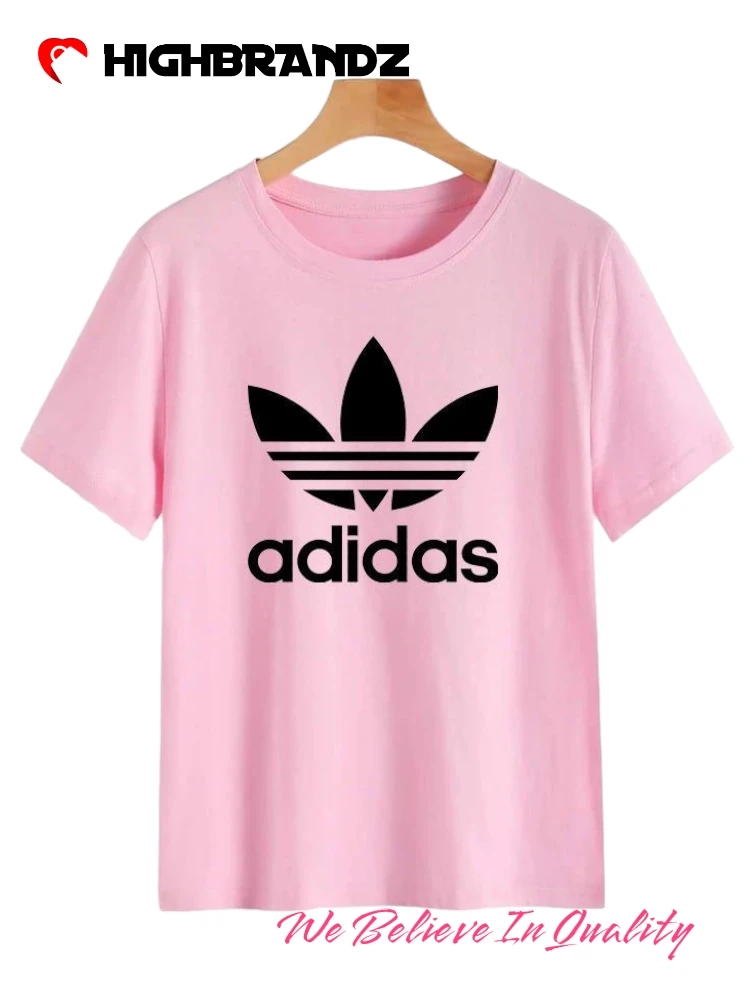 Cotton Printed T-Shirt Adidas